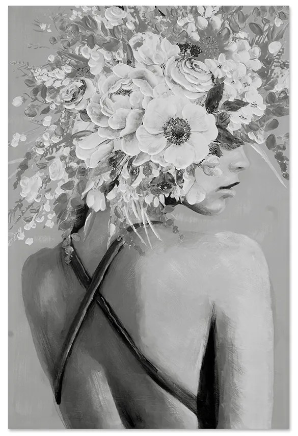 Πίνακας ArteLibre "Γυναικεία Φιγούρα" Καμβάς 80x120x3cm-14690039