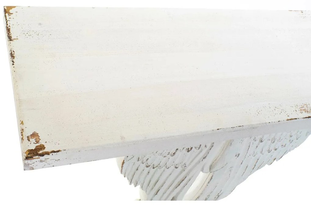 Έπιπλο Εισόδου DKD Home Decor Λευκό 120 x 34 x 85 cm