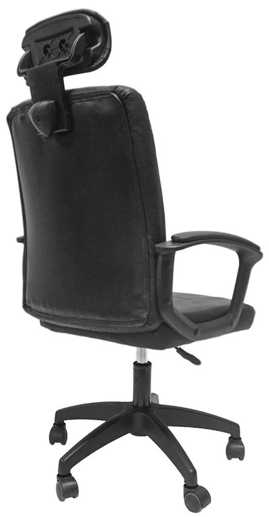 ΚΑΡΕΚΛΑ ΓΡΑΦΕΙΟΥ NIMBLE HM1199.01 ΜΑΥΡΟ PVC-ΜΑΥΡΟΣ ΣΚΕΛΕΤΟΣ & ΒΑΣΗ 59x64x122Υεκ