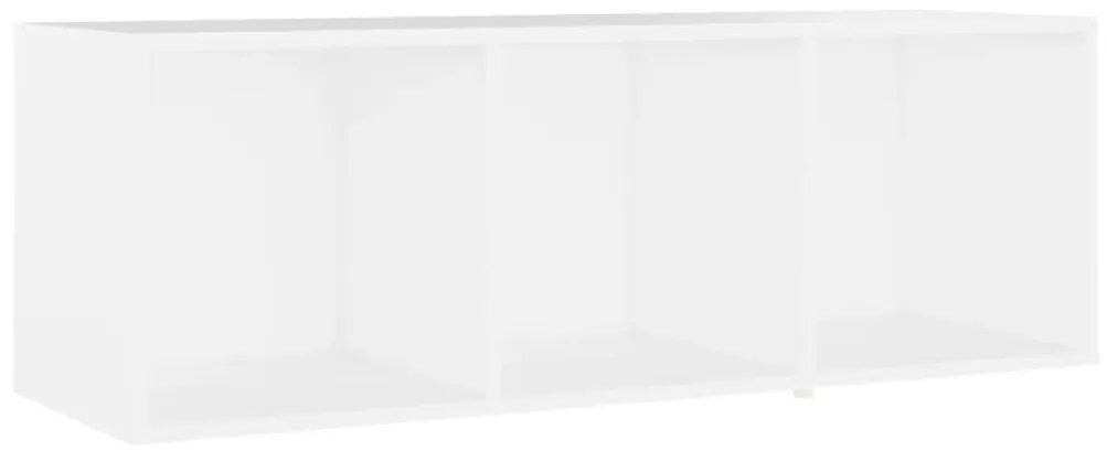 vidaXL Έπιπλα Τηλεόρασης 2 τεμ. Λευκά 107 x 35 x 37 εκ. Μοριοσανίδα