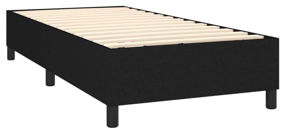 ΚΡΕΒΑΤΙ BOXSPRING ΜΕ ΣΤΡΩΜΑ ΜΑΥΡΟ 80 X 200 ΕΚ. ΥΦΑΣΜΑΤΙΝΟ 3144377