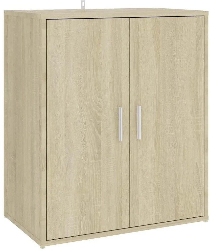 vidaXL Παπουτσοθήκη Sonoma Δρυς 60 x 35 x 70 εκ. από Επεξ. Ξύλο
