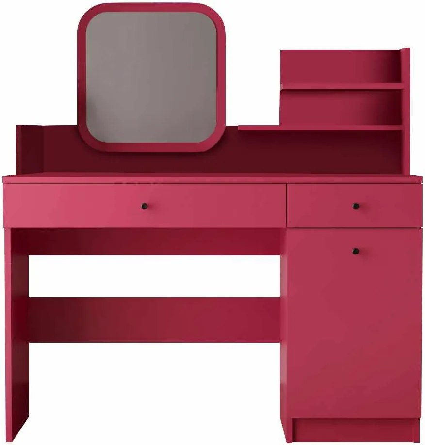 Make-Up Table Harmony 2 Square - Raspberry Raspberry