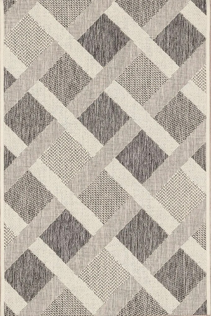 Χαλί Ethnik 3729D - Beige-Grey New Plan 70X140cm