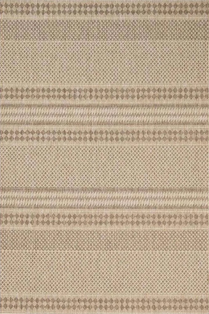 Χαλί Ethnik 202668C Brown-Caramel Beige New Plan 160X230cm