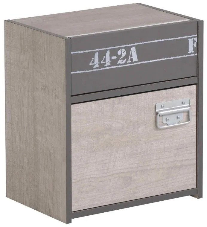 Κομοδίνο Lab Mήκος 40.0 Βάθος 28.0 Ύψος 45.0 16300869