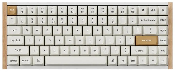 Wireless Keyboard Keychron K2 HE RGB Nebula Magnetic Switch (white) &#91;K2H-Q1&#93;