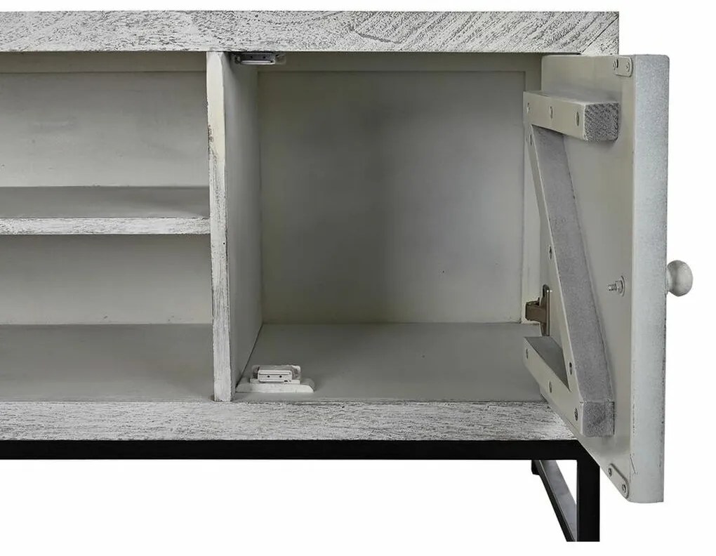 Τηλεόραση DKD Home Decor Μέταλλο Ξύλο από Μάνγκο (130 x 40 x 55 cm)