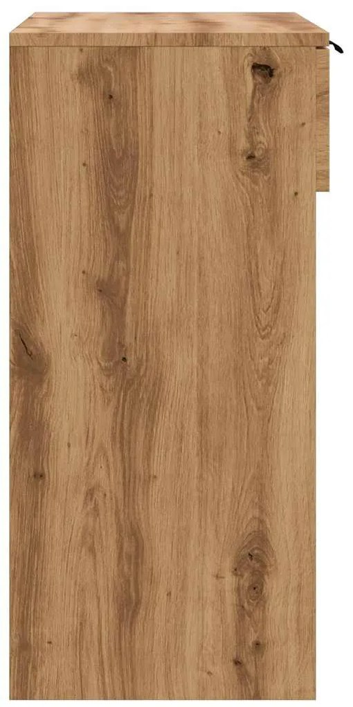 Τραπέζι κονσόλας Artisan Oak 90x36x75 cm Κατασκευασμένο ξύλο - Καφέ