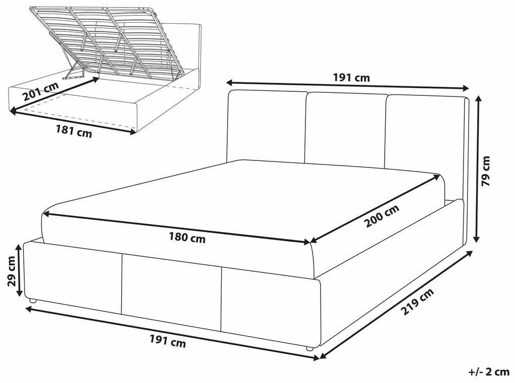 Κρεβάτι Berwyn 1780, Διπλό, Ανοιχτό καφέ, 180x200, Ταπισερί, Τάβλες για Κρεβάτι, 191x219x79cm, 46 kg, Ξύλο: Λεύκα, Σημύδα | Epipla1.gr