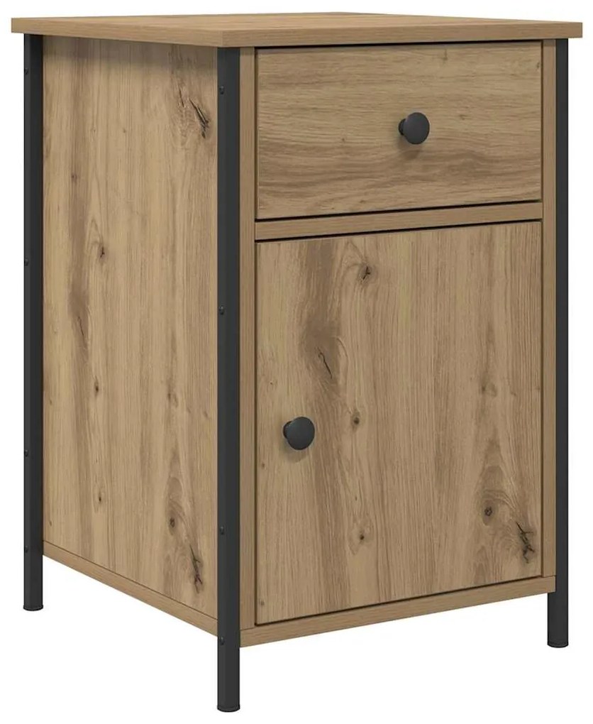 vidaXL Κομοδίνο artisan δρυς 40 x 42 x 60 εκ. Επεξεργασμένο ξύλο