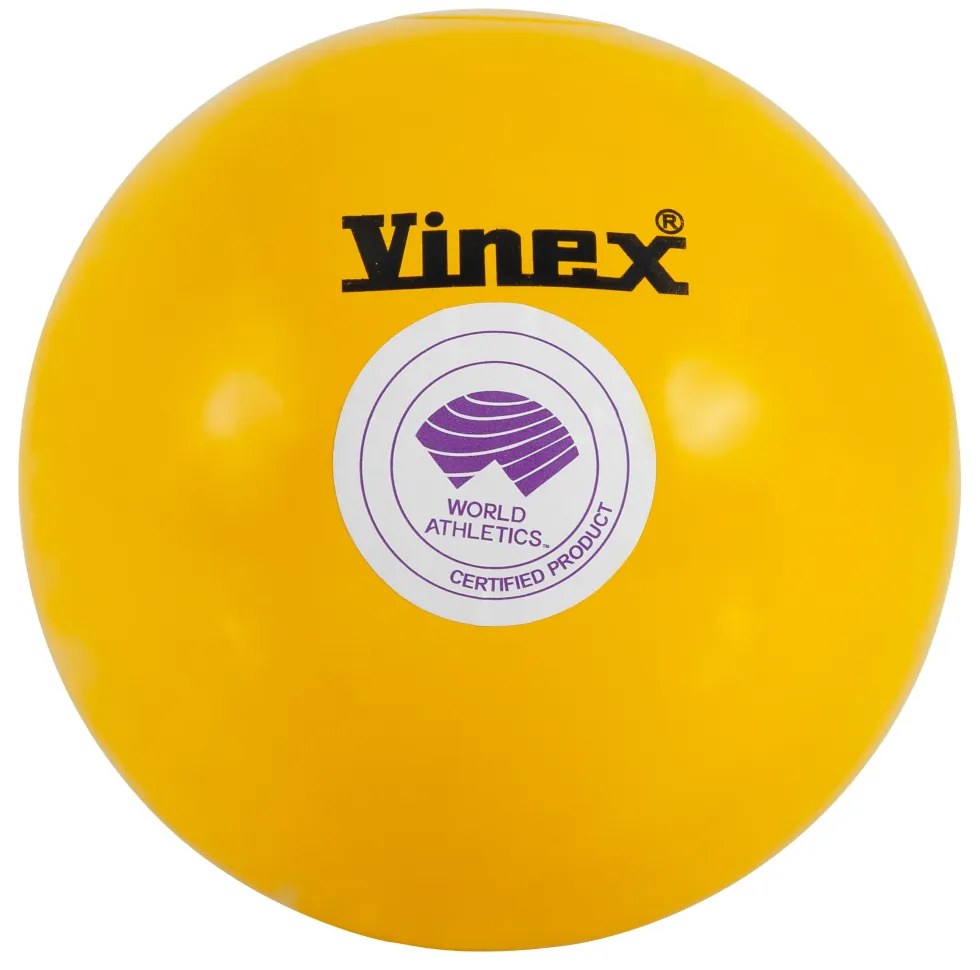 Σφαίρα Σφαιροβολίας Vinex 5kg World Athletics Approved Κίτρινη 48461