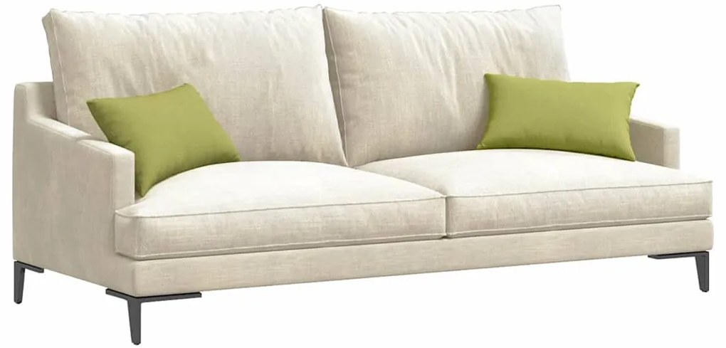 vidaXL Μαξιλάρι Καναπέ 2 pcs Ανοιχτό Πράσινο 50 x 30 cm ύφασμα