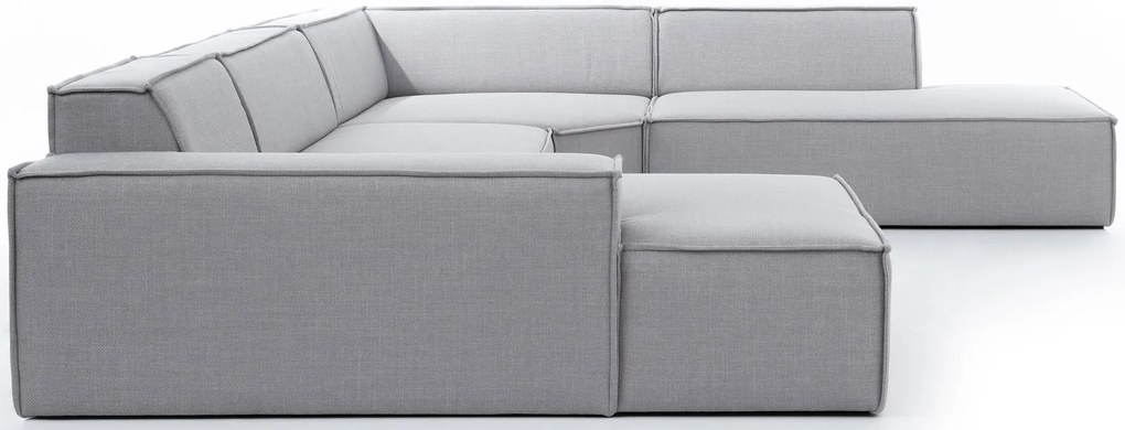 Γωνιακός καναπές Fubu M-Γκρι-Δεξιά
