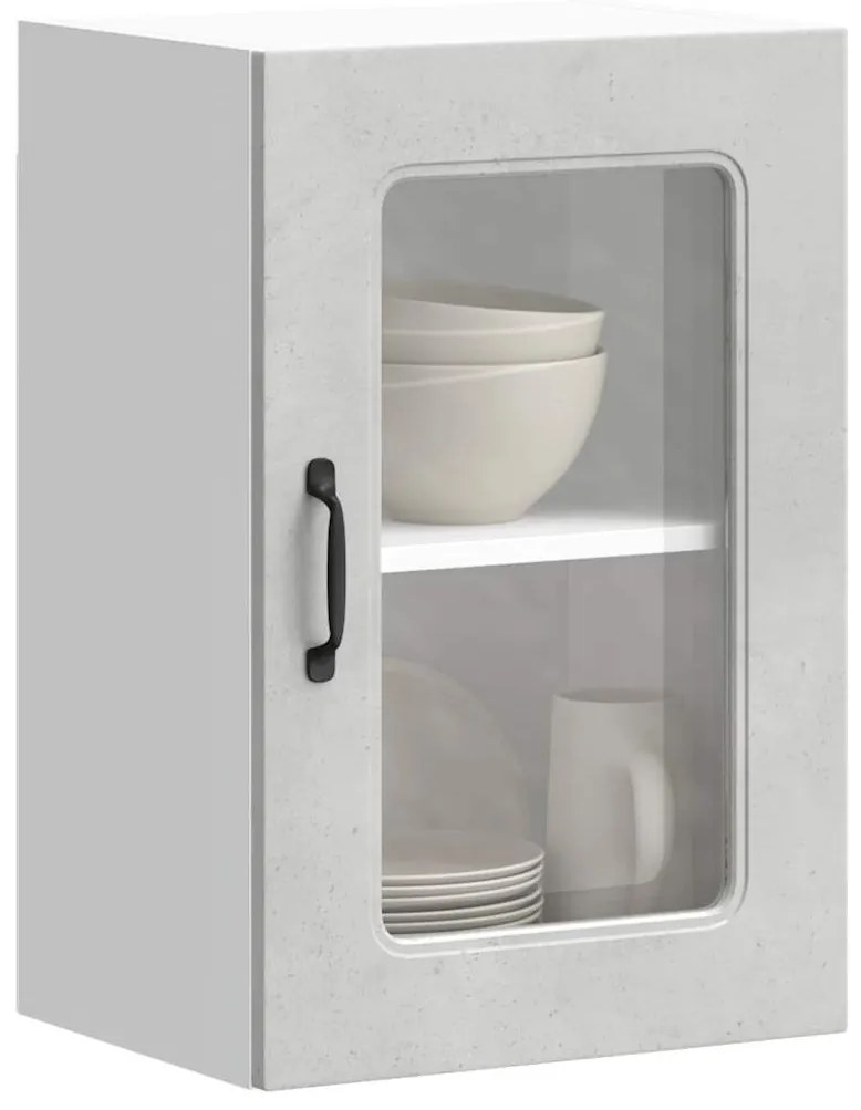 Ντουλάπι τοίχου κουζίνας με γυάλινη πόρτα "Kalmar"