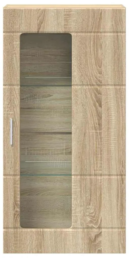 vidaXL Ντουλάπα τοίχου Sonoma Δρυς 55 x 29 x 100 εκ Επεξεργασμένο ξύλο