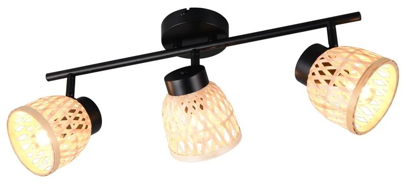 Φωτιστικό Σποτ Reality Lighting -RL LAURENT R86093032 Μαύρο Ματ (Black Mat)