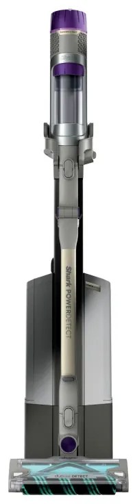 Όρθια ηλεκτρική σκούπα Shark IP3251EUT, 380W, 0.7 l, PowerDetect, Βραχίονας με δυνατότητα απόσπασης, Αυτονομία 70 λεπτά, Γκρι/Μωβ
