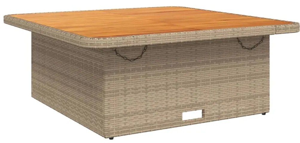 Σετ Τραπεζαρίας Κήπου 4 τεμ. Μπεζ Συνθετικό Ρατάν με Μαξιλάρια 3277489