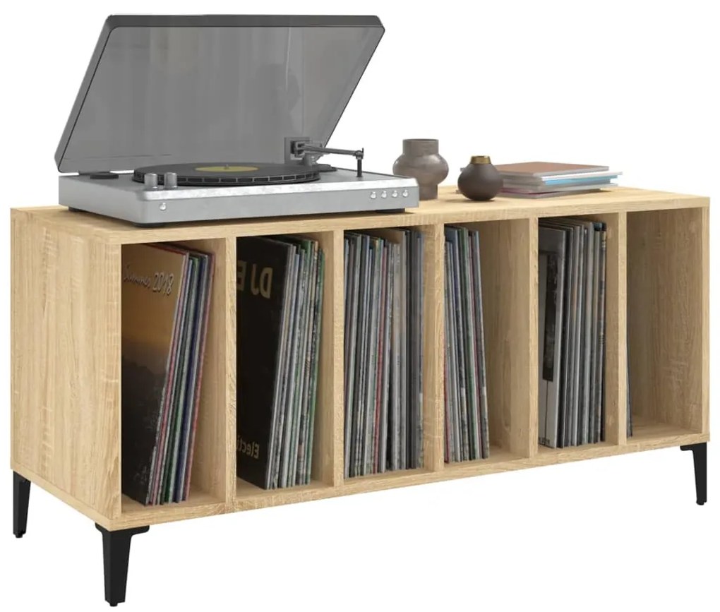 vidaXL Έπιπλο Δίσκων Sonoma Δρυς 100x38x48 εκ. από Επεξεργασμένο Ξύλο