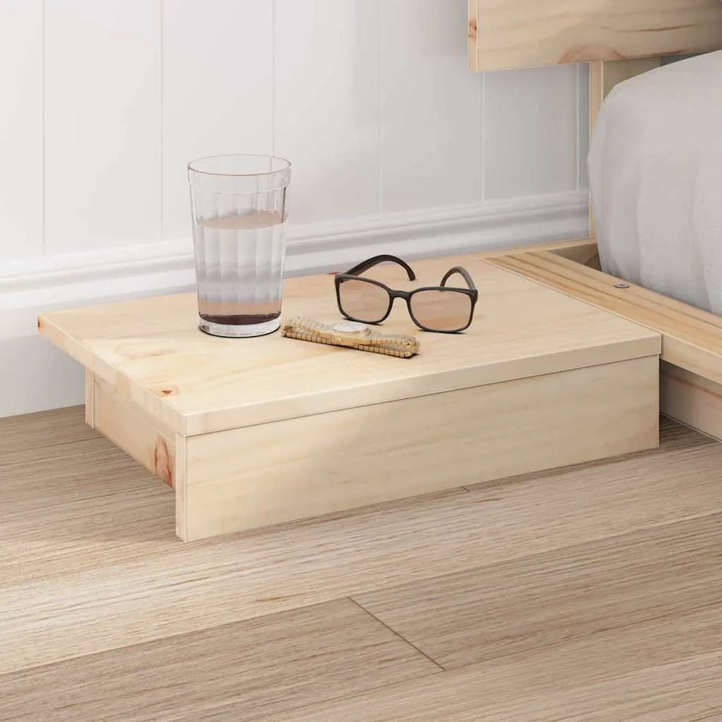 vidaXL Σκελετός Κρεβατιού με κεφαλάρι Καφέ 160 x 200 cm ξύλο