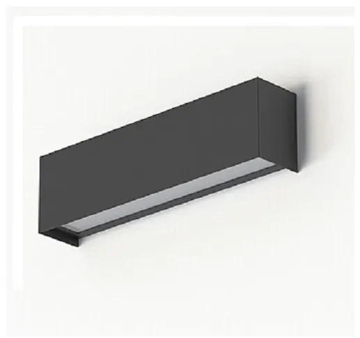 Απλίκα Φωτιστικό Τοίχου Sconce STRAIGHT WALL XS Nowodvorski 6350 Ανθρακί