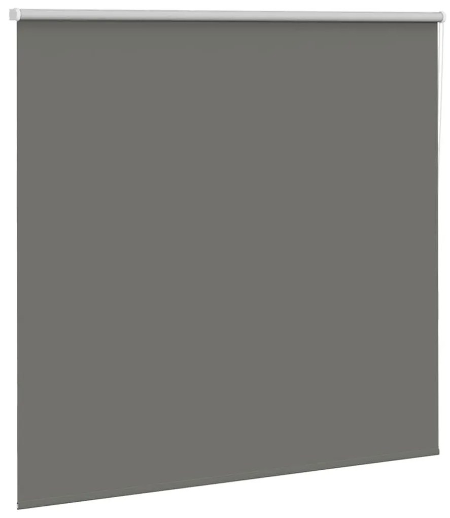 Roller Blind Blackout γκρί 160x130 cm Πλάτος υφάσματος 156,6cm - Γκρι