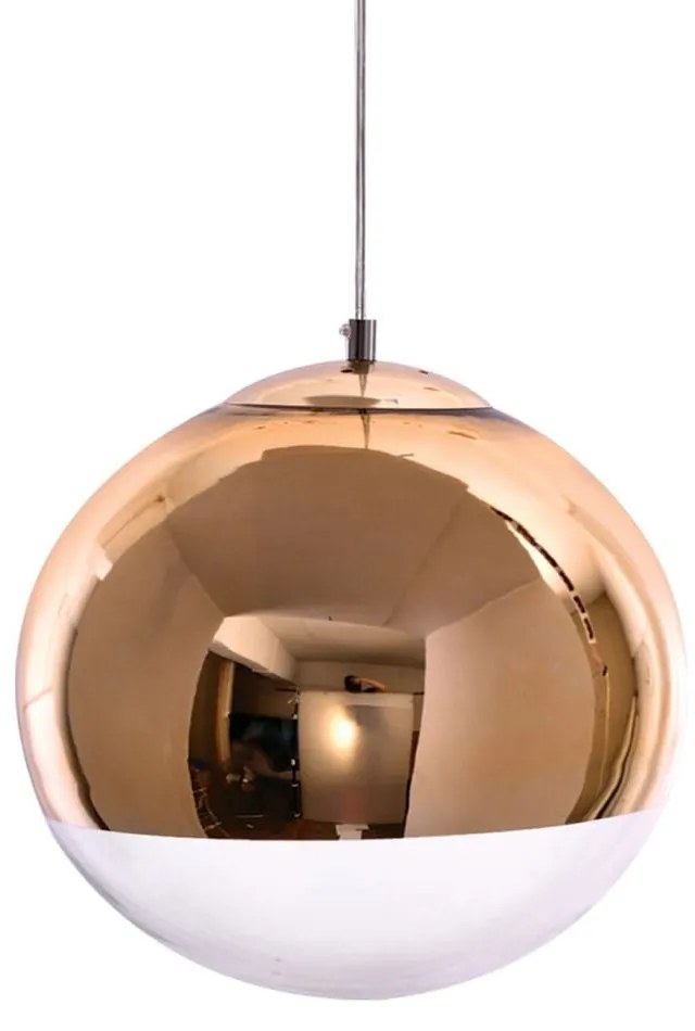 Φωτιστικό Οροφής 77-3708 SE3130-1-GO Alessia Gold-Clear Glass Homelighting Glass