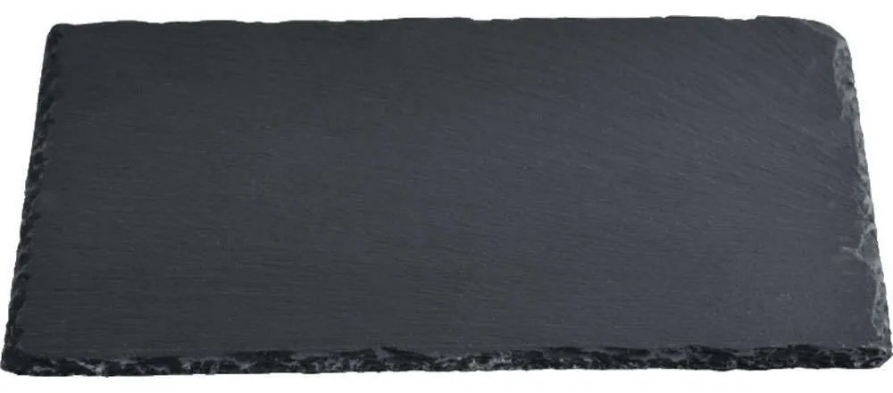 Πλατώ Σερβιρίσματος 38101 40x30cm Black Kesper Πέτρα