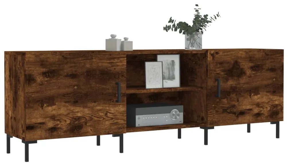 Έπιπλο Τηλεόρασης Καπνιστή Δρυς 150x30x50 εκ. Επεξ. Ξύλο 829105
