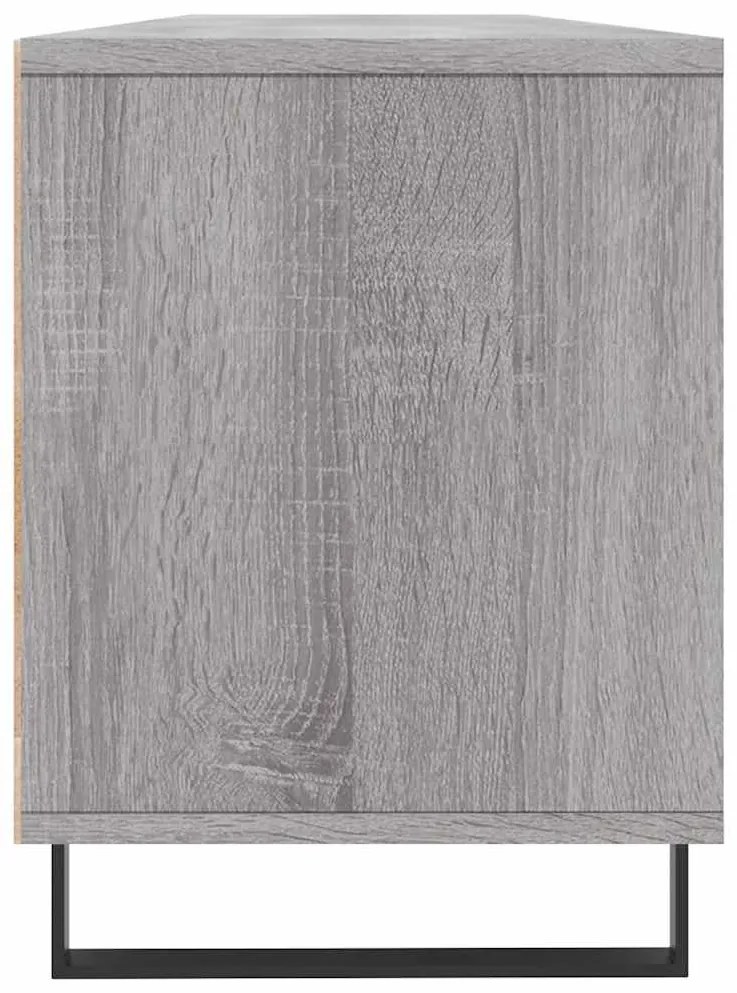 vidaXL Έπιπλο Τηλεόρασης Γκρι Sonoma 150x30x44,5 εκ. από Επεξεργ. Ξύλο