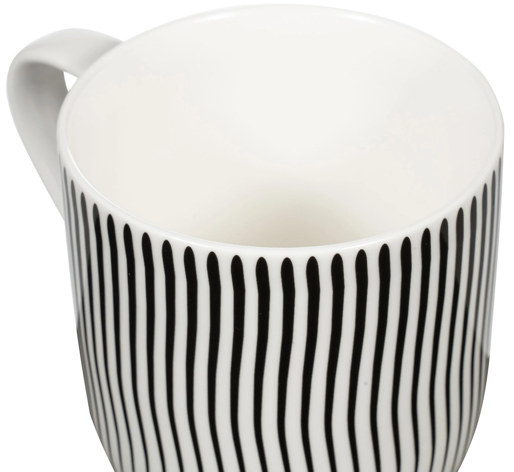 Mug Asa 400ml Bone με ρίγες 4024433282433-000M