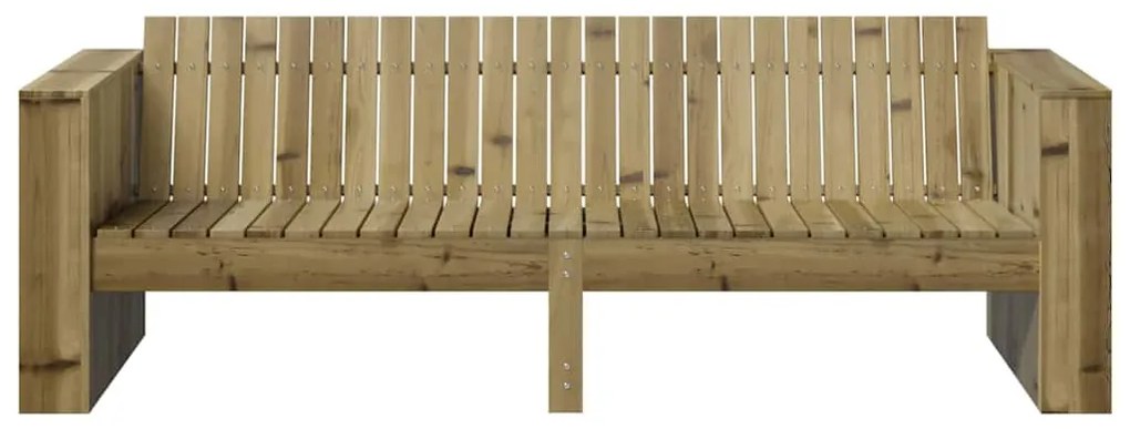 vidaXL Καναπές Κήπου Πράσινο 185.5 x 60 x 62 εκ.
