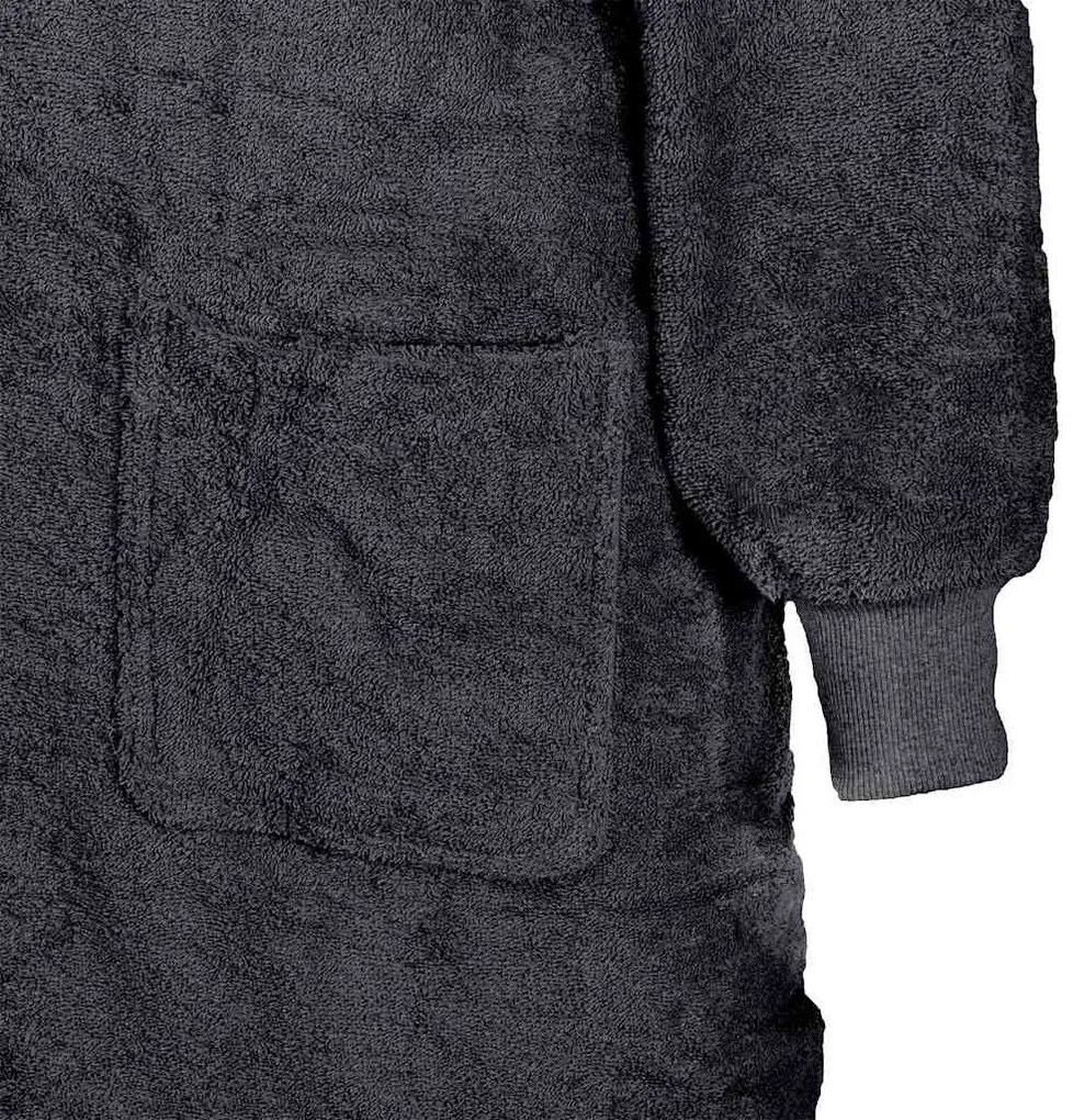 vidaXL Φούτερ-κουβέρτα KINN Ανθρακί L Βαμβάκι