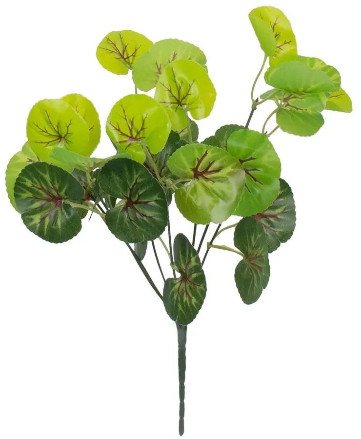 Τεχνητό Φυτό Σεντέλα 78267 33cm Green GloboStar Plastic, Fabric