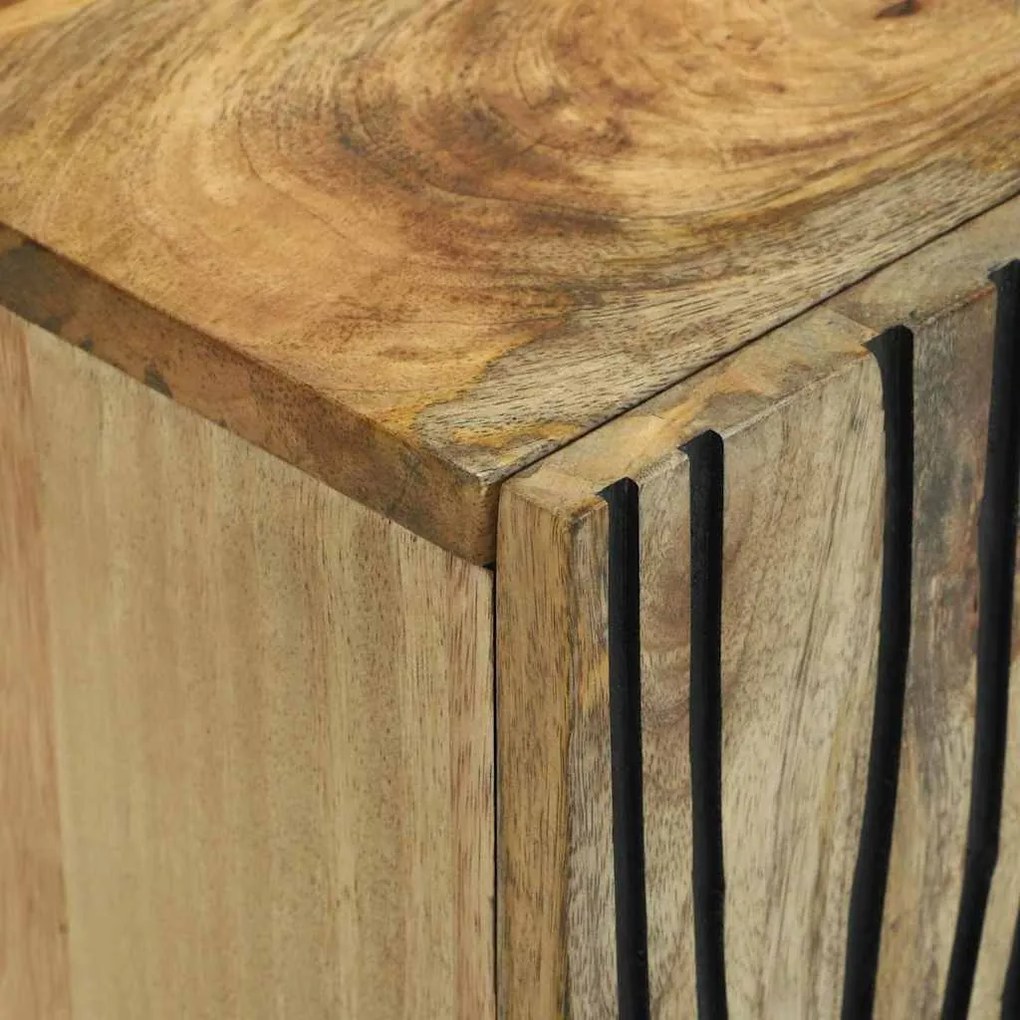 vidaXL Κονσόλα Τηλεόρασης Καφέ 160 x 30 x 30.5 εκ. Μασίφ ξύλο μάνγκο