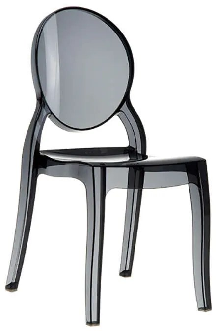 SIESTA ELIZABETH BLACK TRANSP. ΚΑΡΕΚΛΑ 47X50X90εκ.32.0018