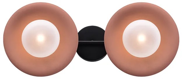 Φωτιστικό Επίτοιχο Aca HL4302W47BC HYDRA Οξυντέ (Bronzed)