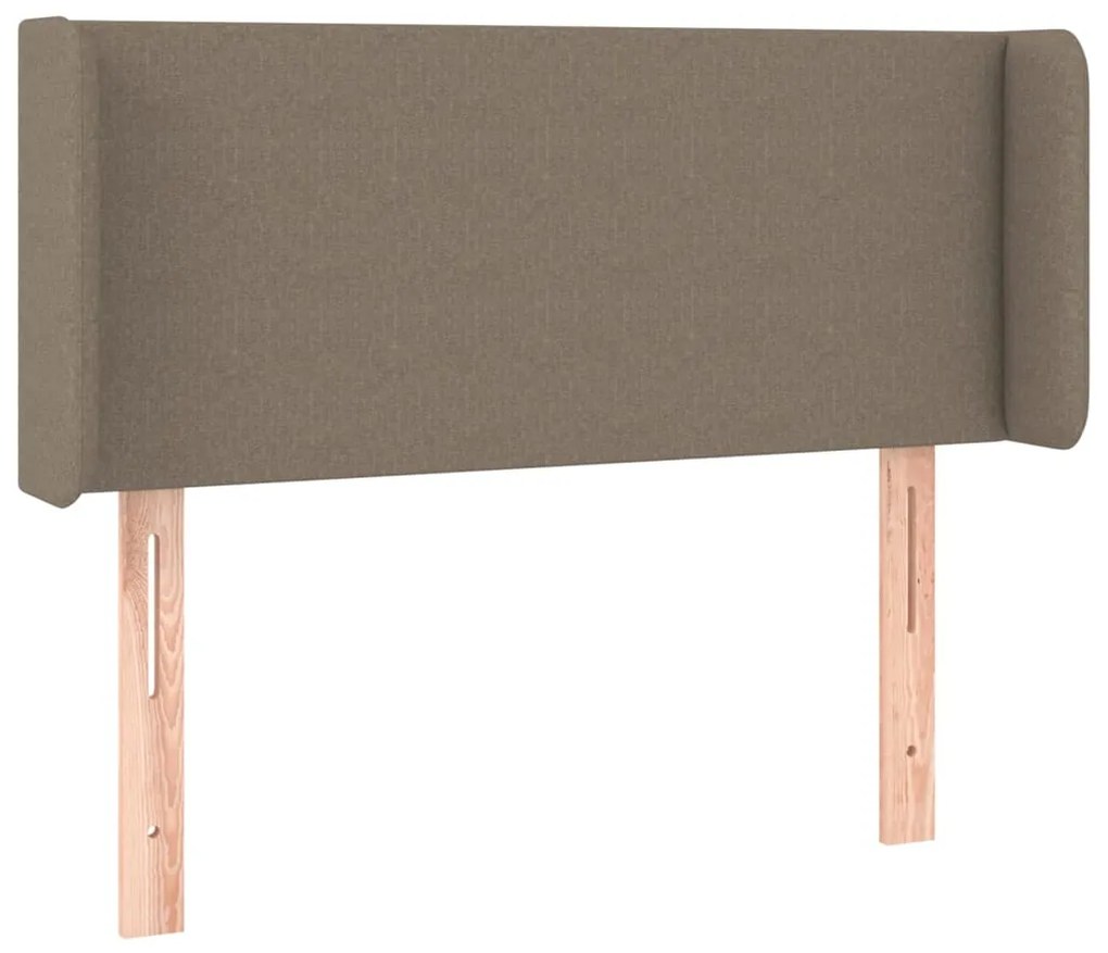 vidaXL Κεφαλάρι με Πτερύγια Taupe 83x16x78/88 εκ. Υφασμάτινο