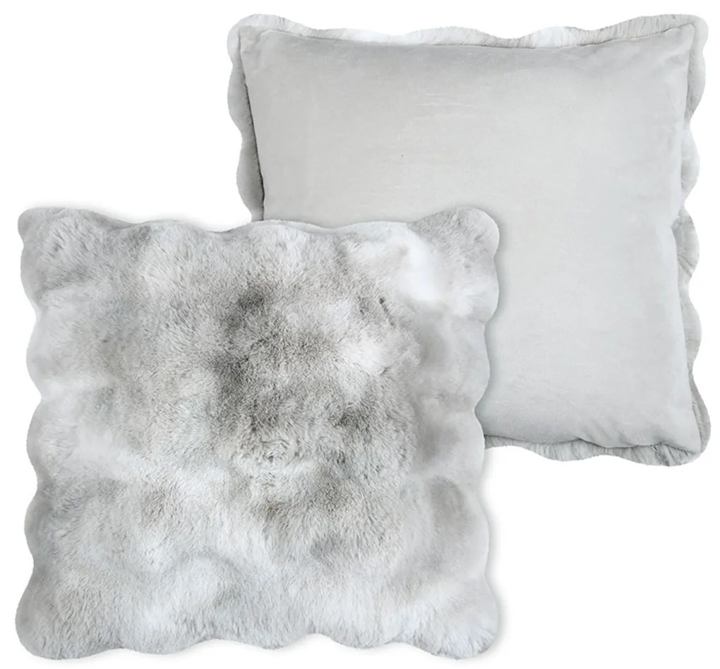Διακοσμητικό Μαξιλάρι Γούνινο 2 Όψεων (45x45) S-F Nebraska Perle C0C810002