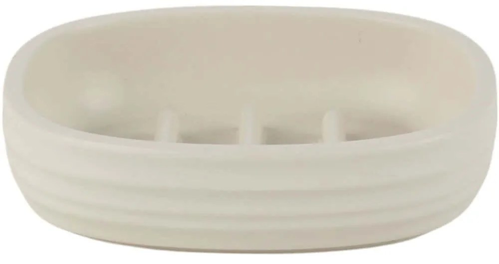 Σαπουνοθήκη Ριγέ 845231 11,8x9,3x3cm Beige Ankor Πολυέστερ