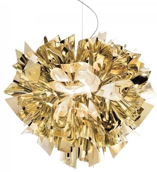 Κρεμαστό Φωτιστικό Οροφής 4xΕ27 Φ60 cm Veli Slamp-VELSL00GLD01T00000EU-Χρυσό VELSL00GLD01T00000EU