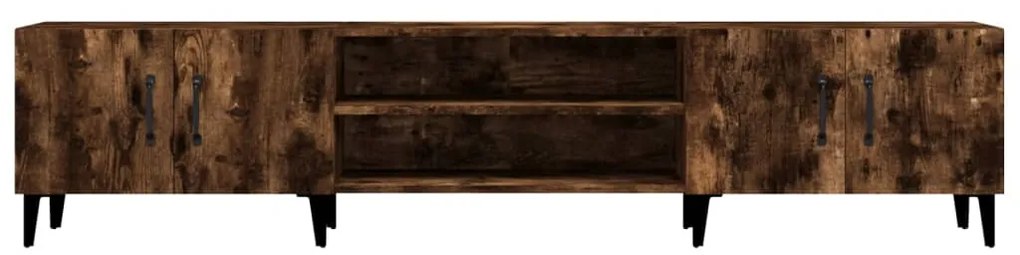 vidaXL Έπιπλο Τηλεόρασης Καπνιστή Δρυς 180 x 31,5 x 40 εκ. Επεξ. Ξύλο