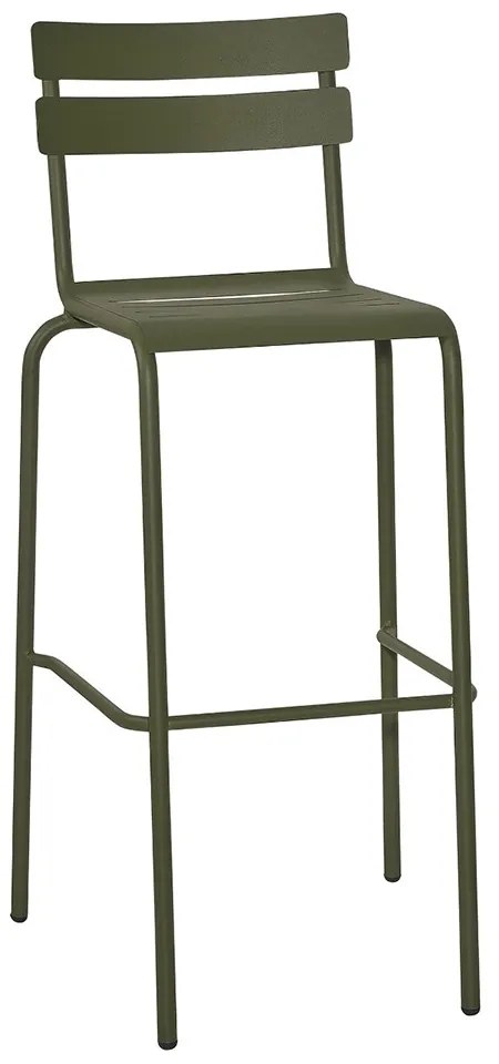 Σκαμπό Μπαρ Marseille/S 02-00-0462 54x46x108cm Olive
