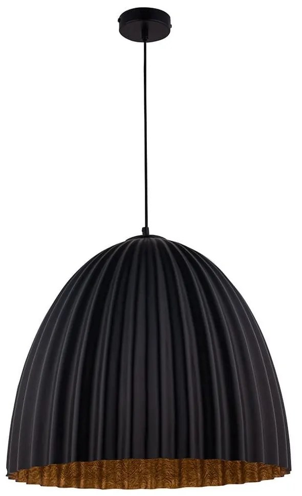 Φωτιστικό Οροφής Telma L 70 32028 58x70 Black-Copper Sigma Lighting Υαλοβάμβακας