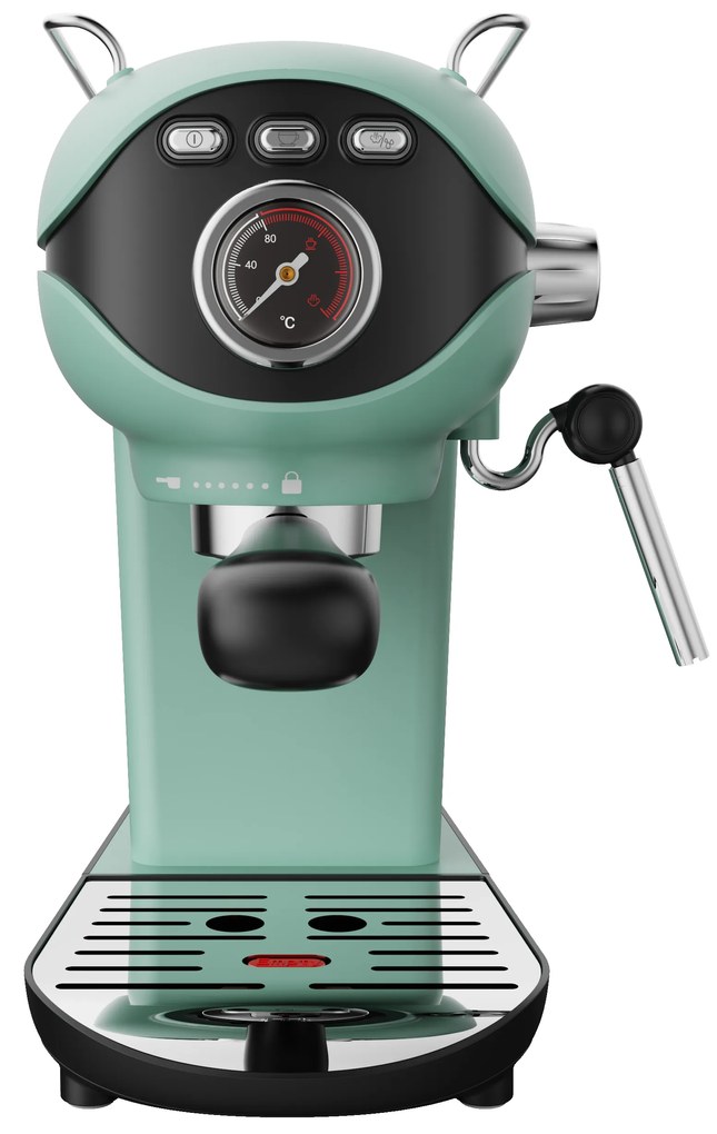 Iq Cm-185 Αυτόματη Μηχανή Espresso Green 20 Bar