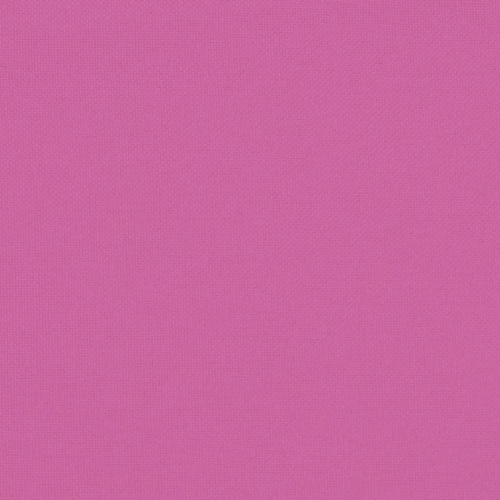 Μαξιλάρια Πάγκου Κήπου 2 τεμ. Ροζ 150x50x7 εκ. Υφασμάτινα - Ροζ
