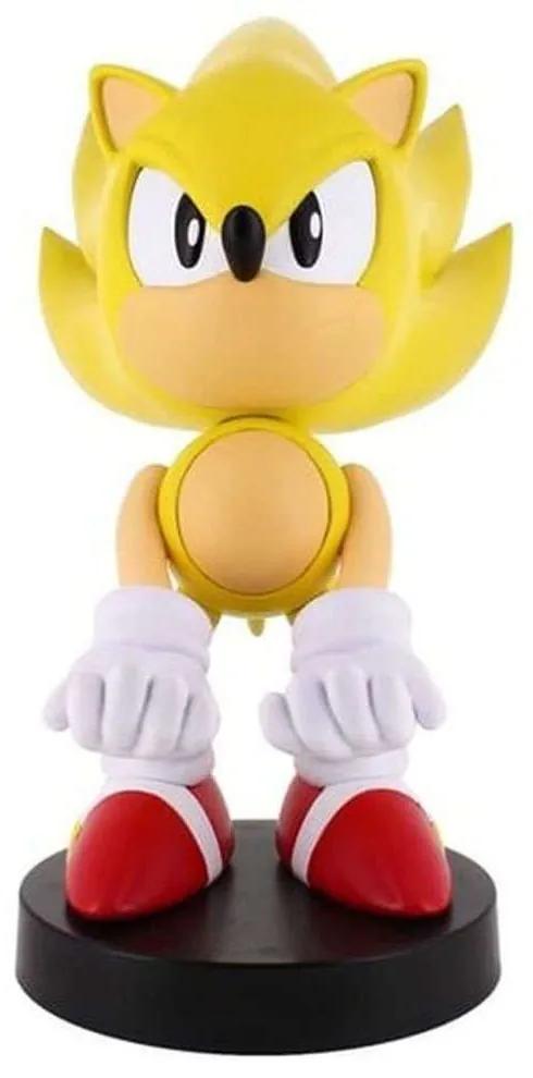 Φιγούρα Βάση Στήριξης Cable Guys: Sonic The Sonic the Hedgehog - Super Sonic 087344 20,3cm Multi EXG