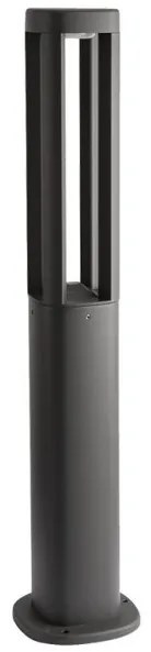 Επιδαπέδιο Φωτιστικό LED 7W IP54 3000K Σκούρο Γκρι E355 Zambelis-E355-Ανθρακί E355