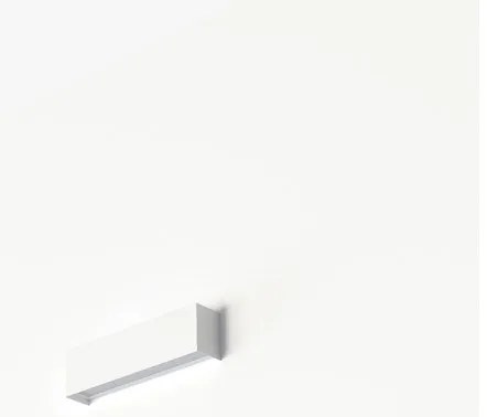 Απλίκα Φωτιστικό Τοίχου E14 10W IP20 Straight Wall XS Nowodvorski 6345 Λευκό